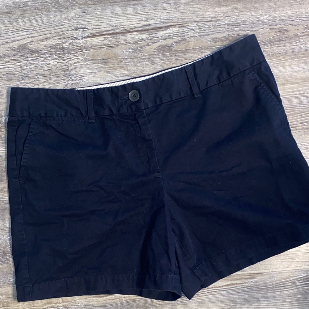 EUC Ann Taylor LOFT Dark Navy Chino Shorts 14